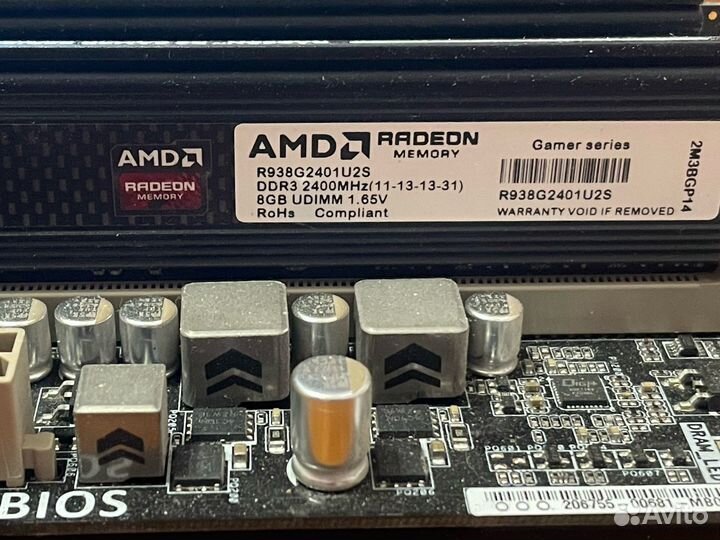 Asus sabertooth 990fx r2.0, FX-9590, 2x8 гб,башня