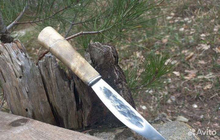 Нож ручной работы