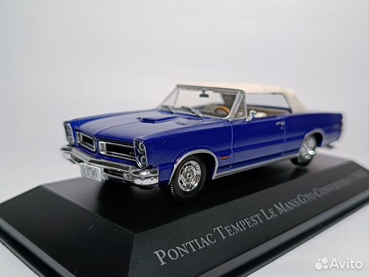 Модель 1965 Pontiac Tempest GTO 1:43 Altaya