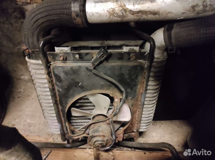 Радиатор интеркулера hyundai h1 2.5 (mitsubishi)