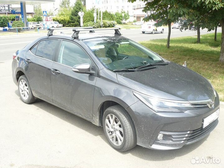 Багажник на крышу Тойота Королла, аэро