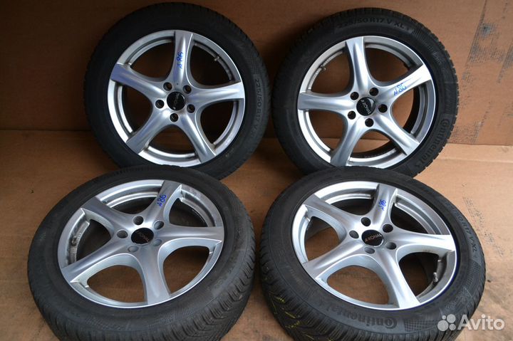 Диски R17 с всесезонными шинами 225 50 17