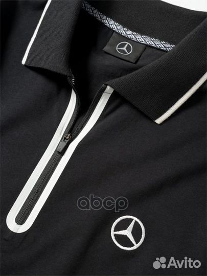 Футболка поло мужская L B66958708 mercedes-benz