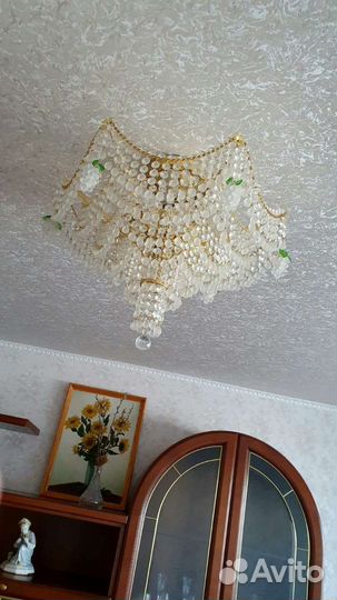 Люстра хрустальная