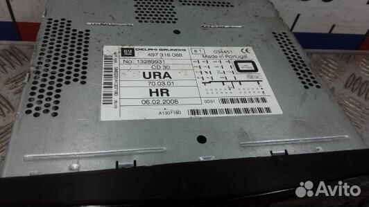 Магнитола opel zafira B (BEA18I401)