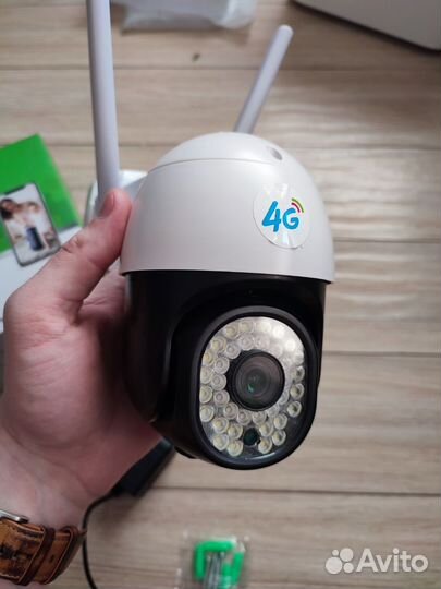 Камера видеонаблюдения уличная с симкартой 4G