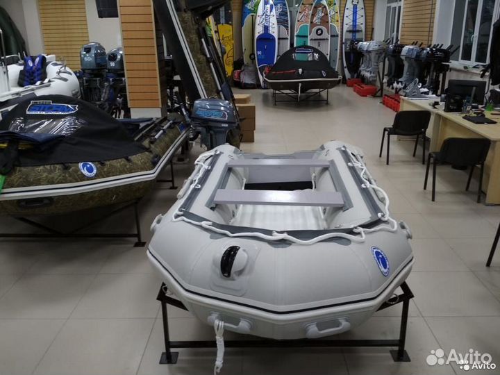 Лодка пвх Stormline Adventure Standard 310 серая