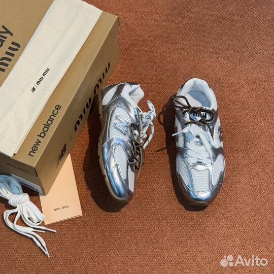 Кроссовки женские NEW balance X MIU MIU