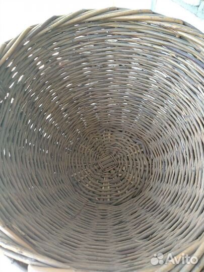 Корзина плетеная СССР