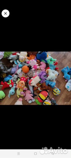 Мягкие игрушки пакетом