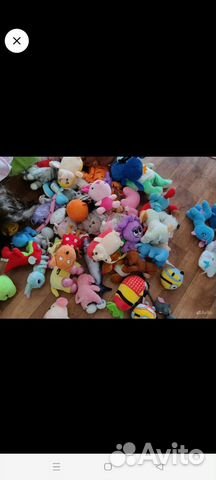 Мягкие игрушки пакетом