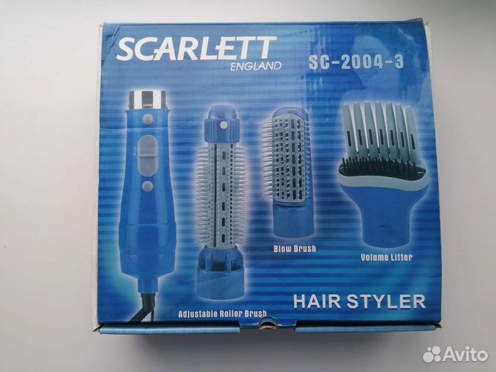 Фен scarlett с насадками