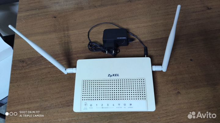 Wi-Fi роутер zyxel P-660HN EE adsl2+, 4xLAN