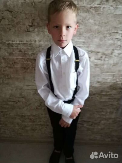 Белые рубашки на мальчика