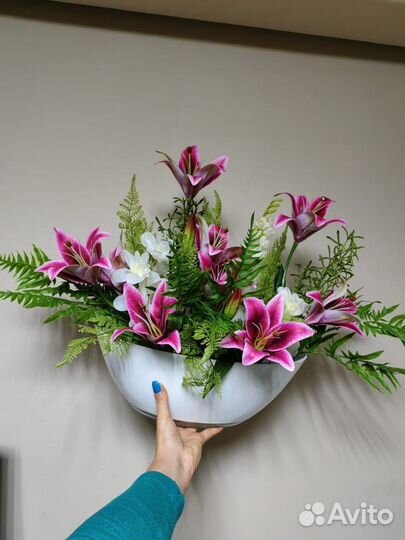 Растения, озеленение в кашпо, вазах, от