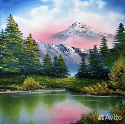 Алмазная мозаика 30*30