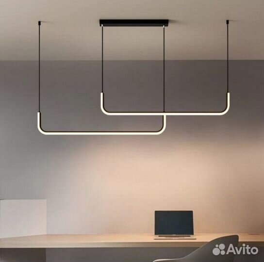 Светильник подвесной над столом - Скоба 90, 150 см