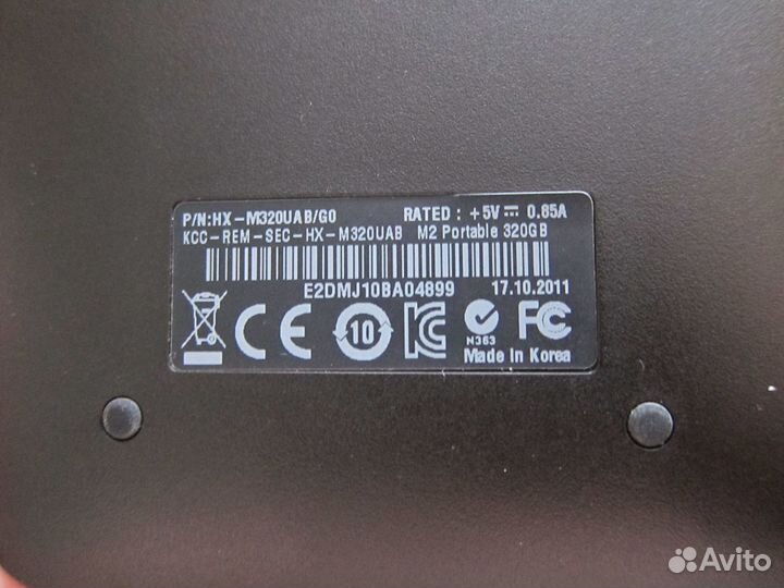 Внешний жесткий диск samsung 320Gb