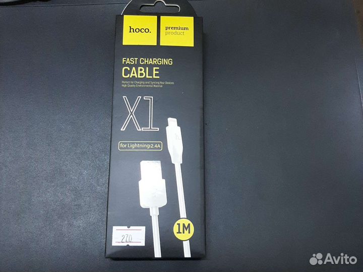 Кабель hoco X1 белый