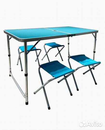 Стол складной со стульями