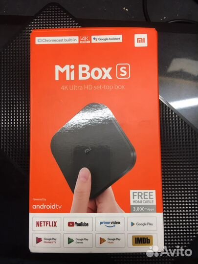 Медиплеер Xiaomi Mi Box S mdz-22-ab