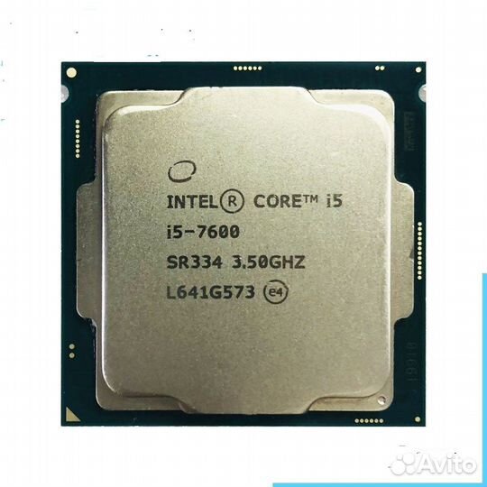 Intel Core i5-7600 LGA1151, 4 x 3500 мгц