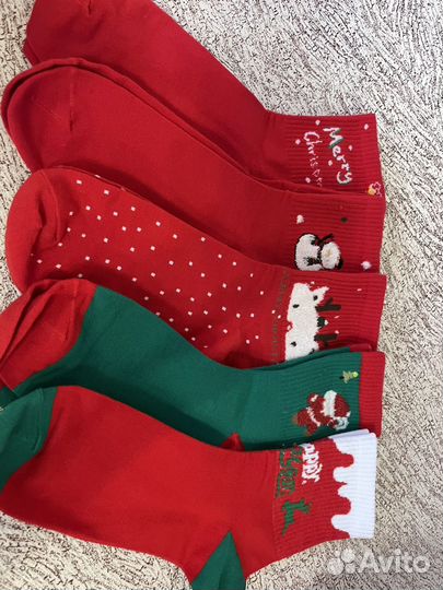 Новогодние носки