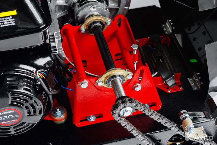 Буксировщик ikudzo 2.0 EK9 Черно-красно-белый