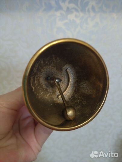 Колокольчик бронза