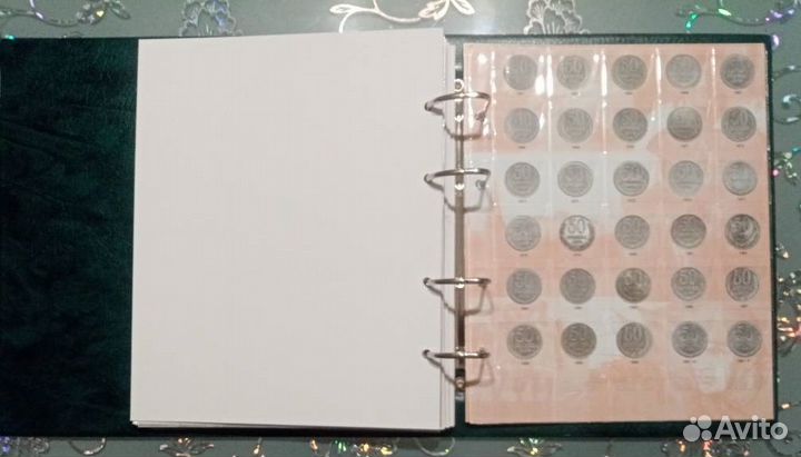 Альбом для монет СССР 1921-1957 и 1961-1991 годов