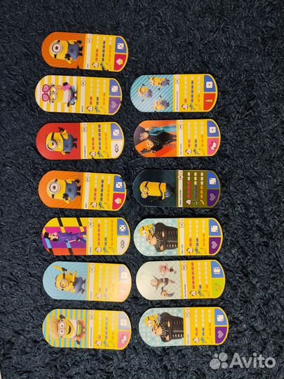 Коллекционные карточки миньонов