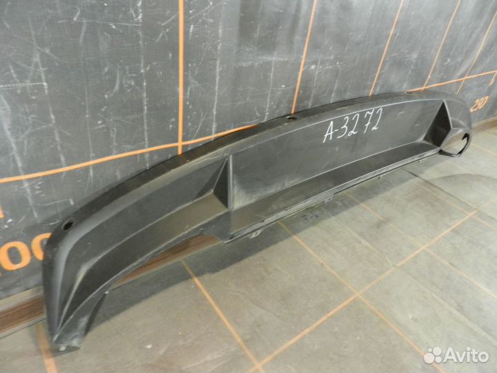 Спойлер бампера заднего - Skoda Octavia A7