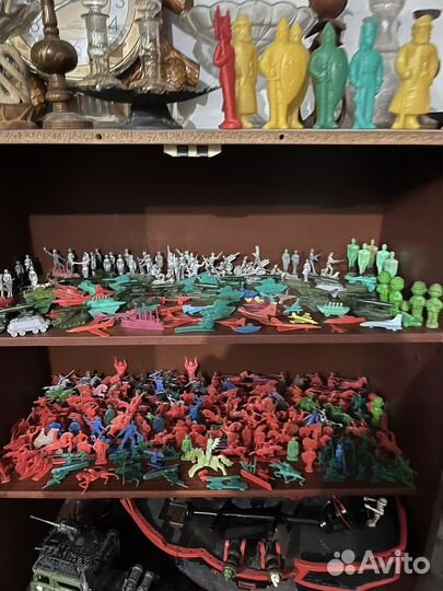 Солдатики пластмассовые СССР