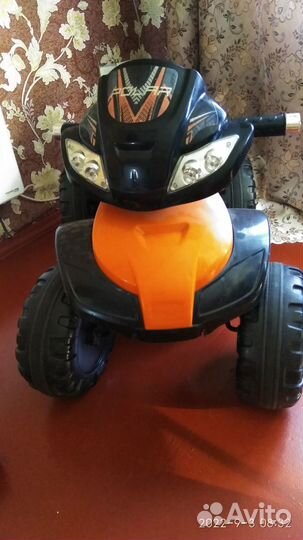 Детский электро квадроцикл бу