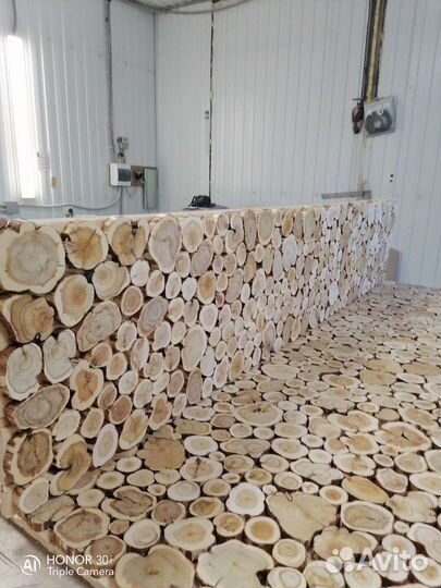 Панно из можжевельника для бани и дома