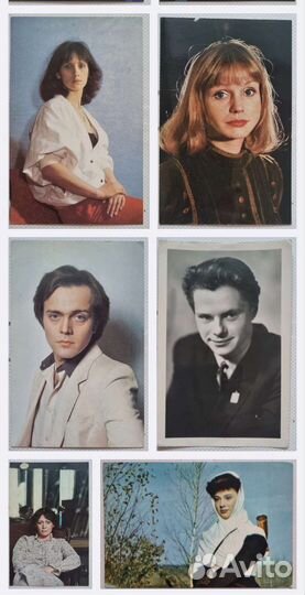 Открытки с актёрами кино