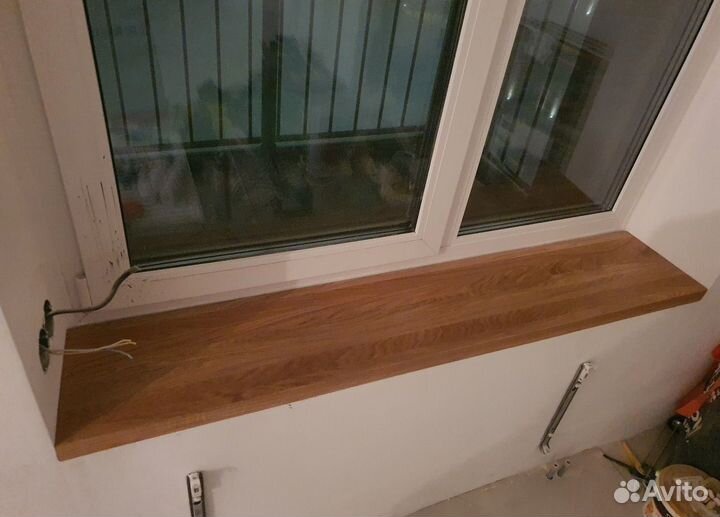Подоконники деревянные дуб и ясень