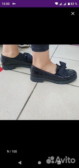 Лоферы размер 37-38