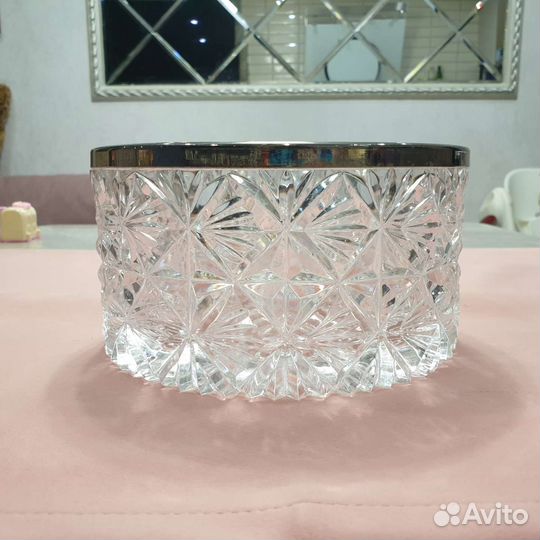 Ваза хрустальная СССР