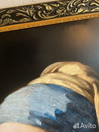 Картина 60х80.Девушка с жемчужной сережкой