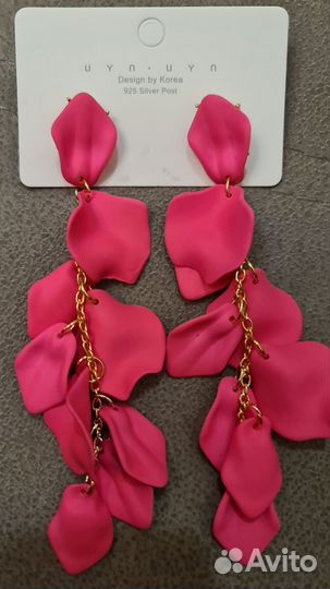 Серьги новые