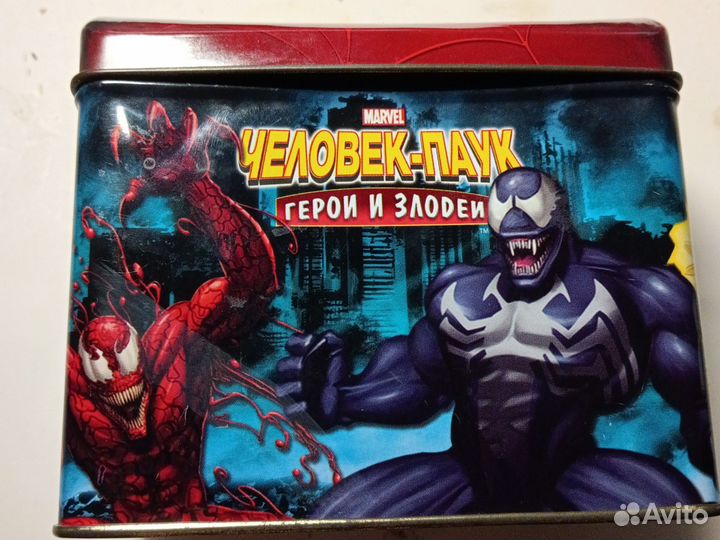 Карточки человека паука + сундучок