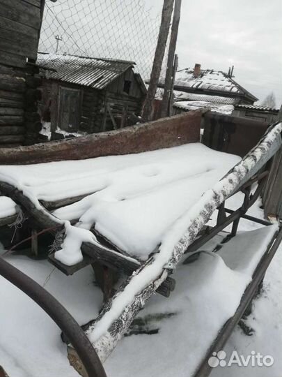 Конские редванка и сани