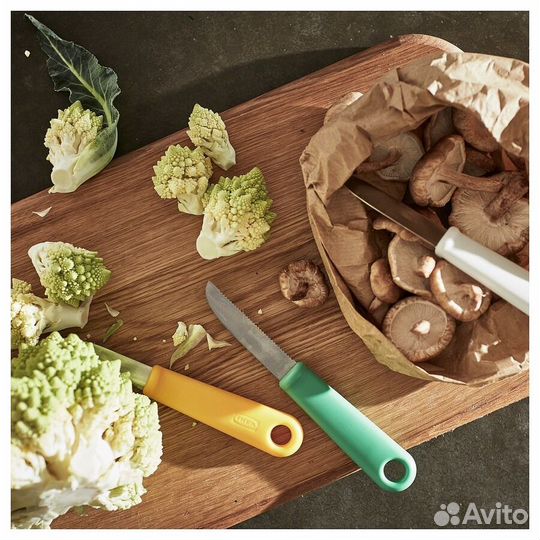 Набор ножей 3 шт IKEA Икеа новый