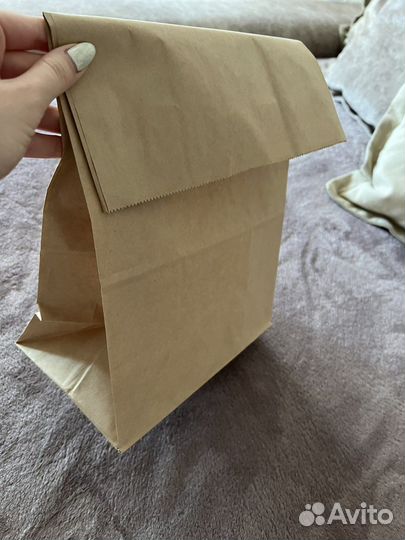 Крафт пакеты 24х14х40см