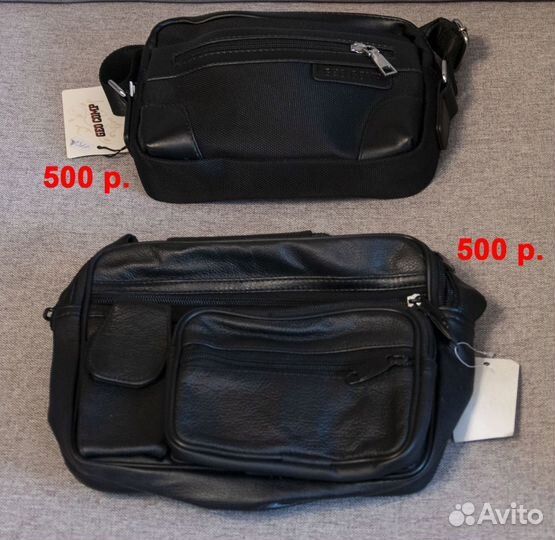 Мужские сумки (кросс-боди). новые