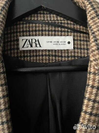 Пиджак шерстяной Zara