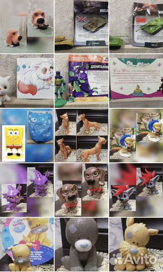 Sweet box и happy box игрушки