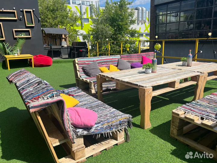 Аренда лофта с верандой и мангалом