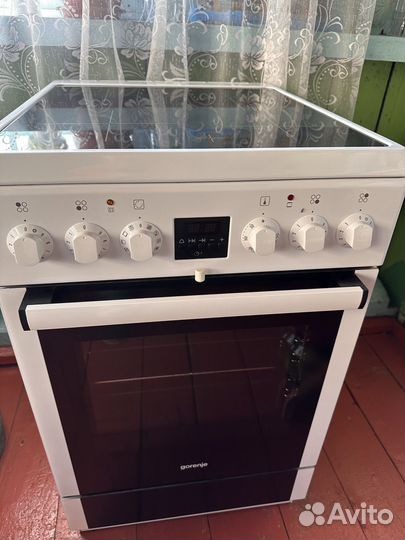 Плита электрическая стеклокерамика gorenje